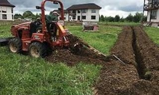 Копка траншей для водопровода в Великом Устюге: цена за метр от 935 руб.