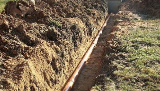Копка траншей для водопровода в Великом Устюге: цена за метр от 935 руб.